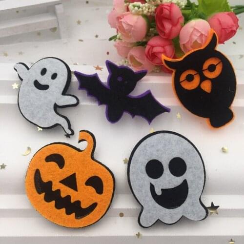 New Mix 10pcs Felt Composite Christmas Classical Combination Patches Cloth Appliques Making DIY Craft Supplies E201*2