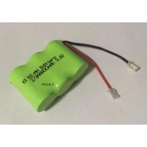 10pcs/lot Original Ni-MH 2/3AA 3.6V 800mAh Ni-MH 2/3AA Rechargeable Battery Pack With Plugs For Cordless Phone