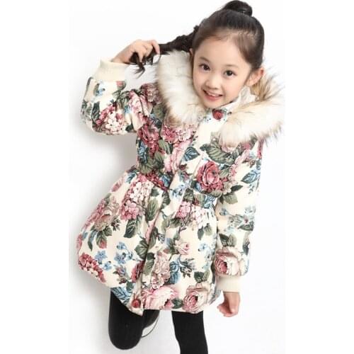 Korean Style Cloth Kids Baby Parkas Autumn Winter Baby Boy Clothes Kids Down Jacket