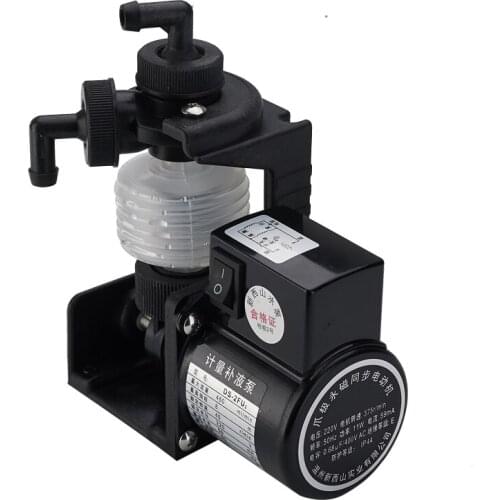 DS-2F Bellow Dosing Pump Quantitative Replenishment of Food Additive Electric Water Pump 460ML/MIN