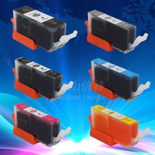 INK WAY 12x PGI-520 Bk,CLI-521 + CLI-521GY Grey For MP980/MP990
