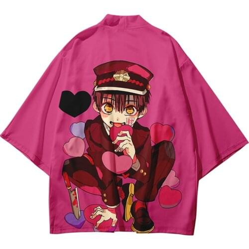 Yellow Green Plus Size 5XL 4XL Loose Japanese Anime Cartoons Cardigan Women Men Harajuku Kimono Cosplay Blouse Yukata Clothing