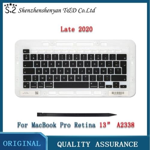 Late 2020 Laptop A2338 Key Keycaps Keys Cap Keyboards Scissor Repair for Apple Macbook Pro Retina 13" Touchbar M1