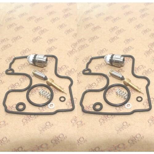 Motorcycle Carburetor Repair kit 4SET For SV650 1999-2002 SV650S Main Pilot Jets Gasket Float Valves