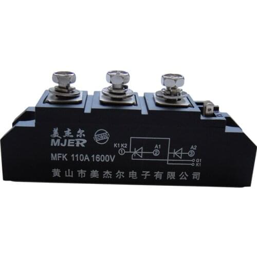 MFK110A Thyristor Module Single phase Half Control Thyristor MFK110A1600V MFK