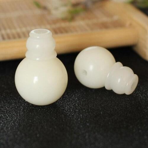 Wholesale 10 Sets/lot Natural White Bodhi Seeds Guru 3 Hole Bead for Jewelry Making Prayer Malas Talipot Bodhi Beads Multi Sizes