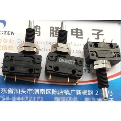Original new 100% QV4N2T7 micro switch travel limit reset button 5A 250V