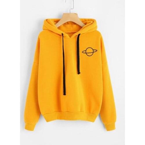Couple pullover Hooded Winter Women Long Sleeve Harajuku Sweatshirt pocket All-Match fashion Hot Sale pullover Cheap Clothes