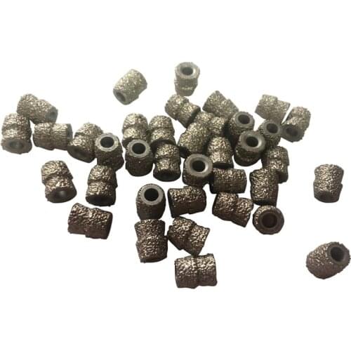 Brazed Diamond Wire Beads For Marble Limestone Quarrying D8.8 1500PCS/SET