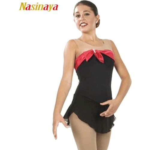 Nasinaya Figure Skating Dress Customized Competition Ice Skating Skirt for Girl Women Kids Patinaje Gymnastics Performance 174