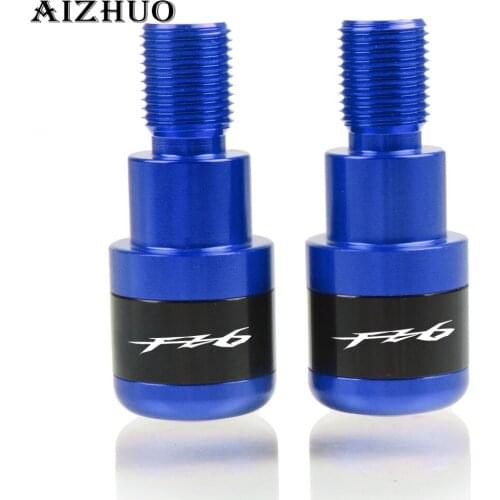 Motorcycle Accessories Handlebar Handle Grips End Hand Bar End Cap For YAMAHA FZ6 FAZER FZ6R 2004-2010 2009 2008 2007 2006 2005