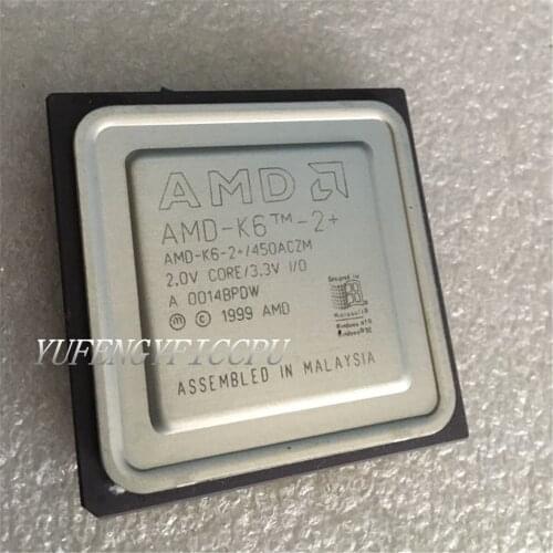 AMD-K6-2/450ACZM Antique cpu collection testimony of history antique computer accessories