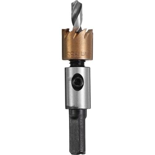 12/14/16/18mm HSS Tipped Drill Bit Hole Saw Cutter for Metal Wood Drilling Hole Cutter Tool