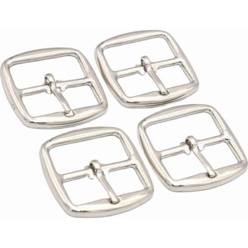 25mm Silver Slide Adjuster Buckles Leather Belt Buckle Backpack Buckles For Handbag Webbing Hardware Leather - 6pcs