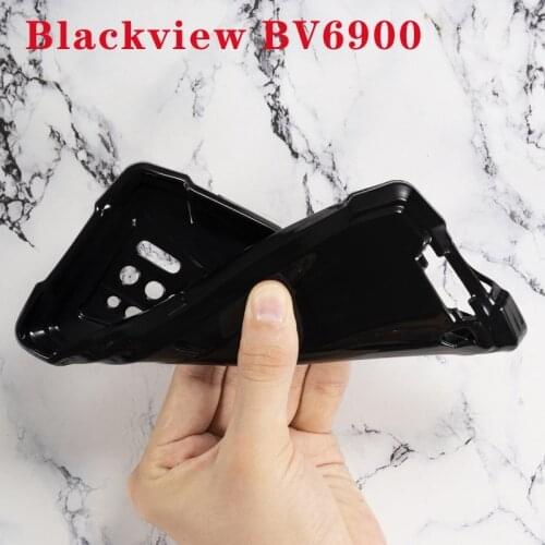 Case For Blackview BV6900 Fundas Silicone Back Soft TPU Transparent Pudding White Cover For Blackview BV 6900 Capa Coque Case