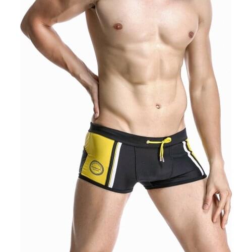 Seobean Swimwear Mens Swimming Trunks For Swimming Shorts Summer Beach Swim Men Surf Shorts Sunga