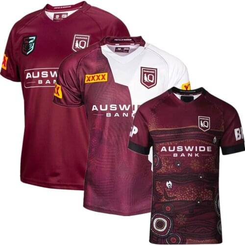 Rugby jersey 2021 2022 Australia QLD QUEENSLAND MAROONS RUGBY shirt Retro JERSEYS