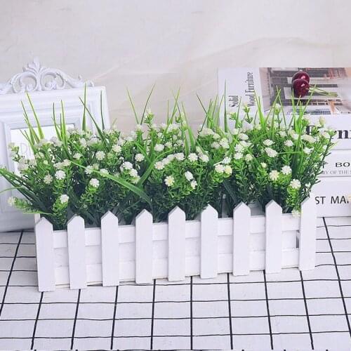 Silk Orchid Artificial Flowers DIY Artificial Orchid Fake Flowers Bouquet for Wedding Home party office Decoration flowers