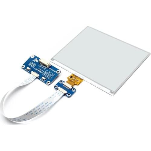600x448, 5.83inch E-Ink display HAT for Raspberry Pi/Jetson Nano/Arduino/Nucleo, SPI interface 5.83inch e-Paper HAT