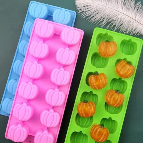 1pcs Halloween Silicone Mould Pumpkin Cake Chocolate Decor Baking Mold Cake Mold Decorating Tools Baking Accessories Tools
