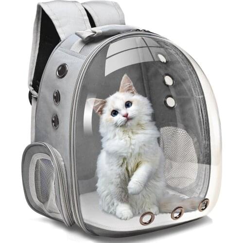 Travel Space Capsule Pet Dog Cat Carrier Transport Bags Cat Backpack Transparent Carrying Bag for Cats and Small Dogs