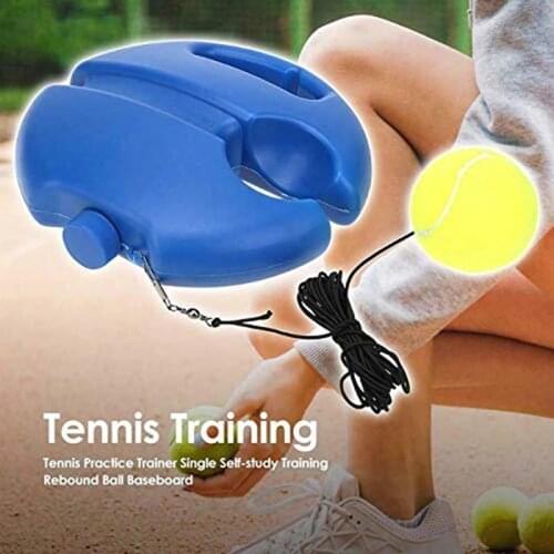 Tennis Self-Study Device Sport Self-Study Rebound Ball With Trainer Baseboard Multifunction Ball Exercise Tennis Training Tool