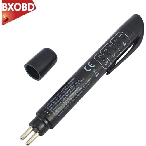 Brake Fluid Tester LED Car Vehicle Auto Testing Tool Fluid Tester Car Brake Fluid Tester Pen Brake Fluid Oil Tester