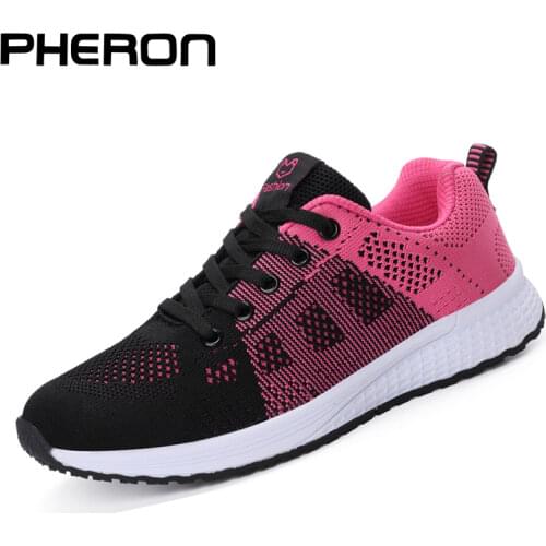Womens Sport Shoes Female Brand Sneakers Woman Running Shoes Breathable Antislip Light Flats Eur 35-42 zapatos