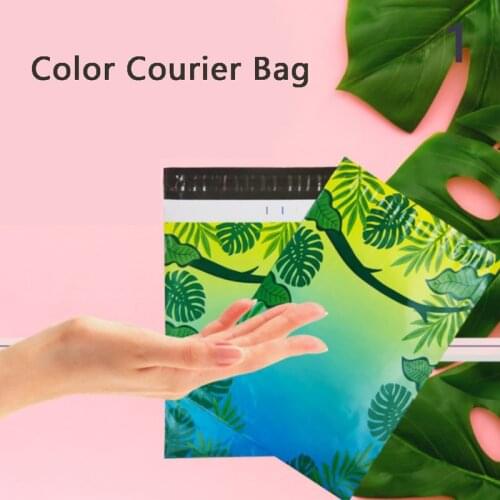 10PCS Polythene Film Mailing Bag Pattern Printed Self Seal Shipping Envelope Transport Packaging Storage Xmas Gift Bags Tools