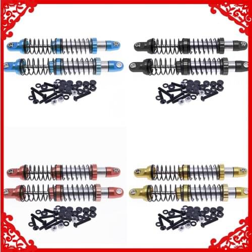 RCAWD 2pcs full alloy front and rear shock absorber damper oil filled for 1-10 RGT 86100 86110 FTX5579 Outback Fury crawler part