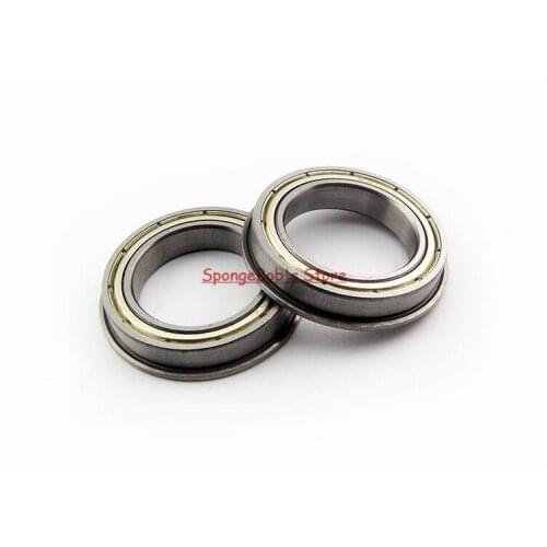 30pcs/Lot F6800ZZ F6800 ZZ 10x19x5mm Flange Thin Wall Deep Groove Ball Bearing