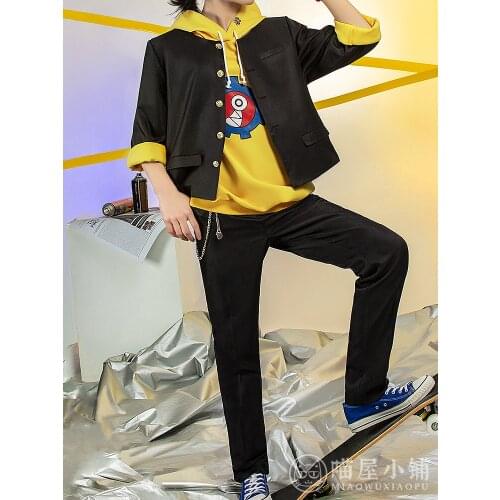 Anime SK8 the Infinity REKI Uniform Game Suit Outfit Daily Dress Cosplay Costume Full Set Halloween Carnival Free Shipping 2021