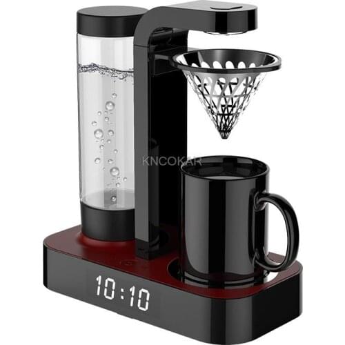 220V 600w 500ml Spray Drip type clock coffee maker Tea pot coffee machine High borosilicate glass stainless steel filter