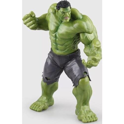 Hasbro Avengers Super Hero Hulk Figurine Toy PVC Desk Decoration Collection Action Figure Model Toys Gift 23CM