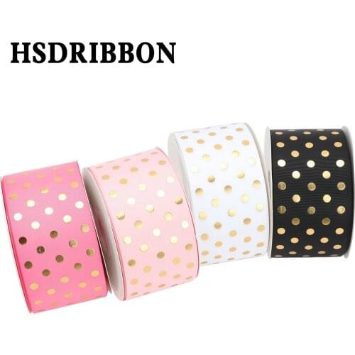 HSDRibbon 75mm 3inch hsd-design custom wave point hologram Pattern on Grosgrain Ribbon