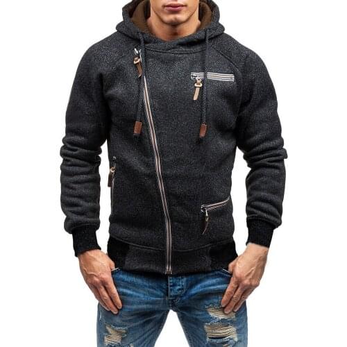 JAYCOSIN Men's Zip Hoodies