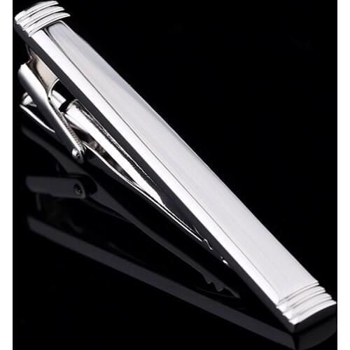 KFLK quality cufflinks stickpin gift tie pin men silver tie clip cufflinks stickpin 2020 new products