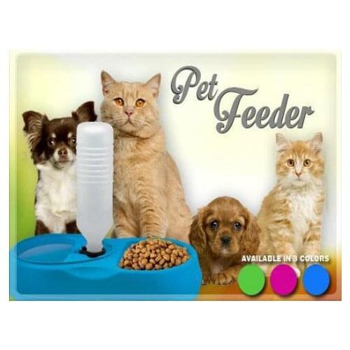 FinePet Cat and Dog For Automatic Water and Food Container