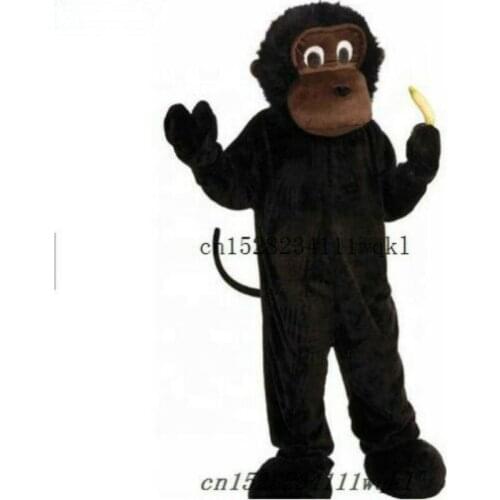 New Happy Carnival Mascot Halloween Gorilla Cosplay Performance Costume Adult Use Birthday Party Advertising Parade Set