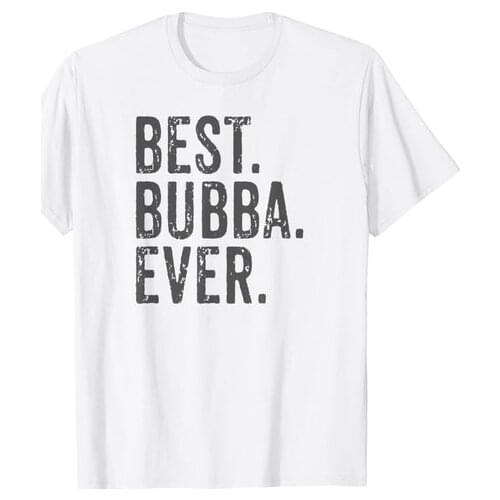 Best Bubba Ever Brother Sibling Vintage Distressed Design T-Shirt