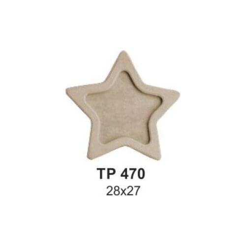 Can be dyed Star Tray Small paintable decorative objects декоративные предметы под роспись