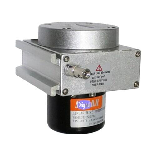MPS-S 100-1000mm Pull Rope Linear Displacement Sensor/Encoder Draw Wire Potentiometer Resistance Output Linear Scale