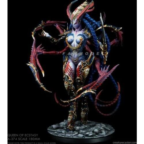 180mm Resin model kits figure colorless and self-assembled A-374