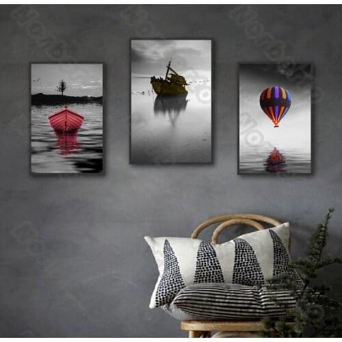Modern Minimalist Style Canvas Painting Wall Poster Painting Picture for Living Room Bedroom Restaurant Sofa Background Decora