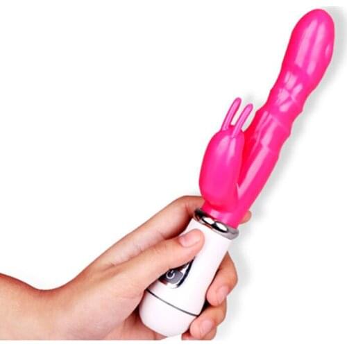 G-spot Rabbit Vibrator AV Massage Simulation Dildo Couple Adult Supplies Female Masturbation Appliance