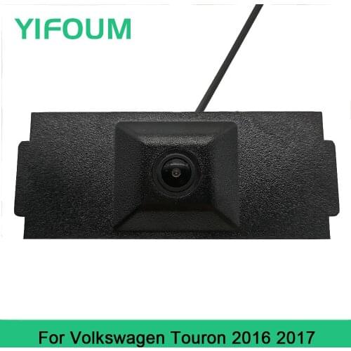 YIFOUM HD CCD Car Front View Parking Night Vision Positive Waterproof Logo Camera For Volkswagen VW Touron 2016 2017