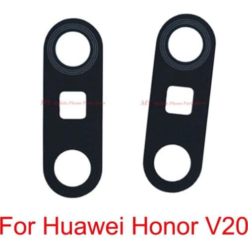 Rear Back Camera Glass Lens Cover For Huawei Honor V20 Main Back Camera lens Glass With Adhesive Sticker