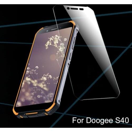 Tempered Glass for Doogee S40 Screen Protector 9H Hard 2.5D Explosion Proof Protective Film