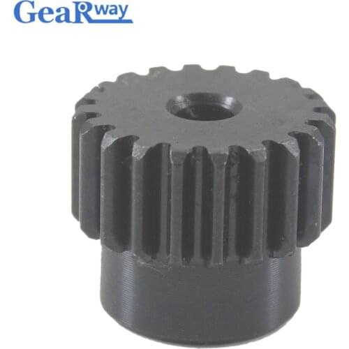 Gear Wheel Pulley 1Module 25T 45Steel Rc Pinion Gears Wheel 5/6/6.35/7/8//12/12.7/14mm Bore Mould 1 25Teeth Spur Gear Pinion
