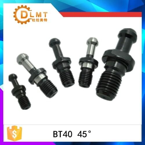 10pcs BT40 x 45 BT30 x 45 Degree Pull Stud Nut Sealed Retention Knob ISO Stardard Use on BT CNC Milling Toolholder